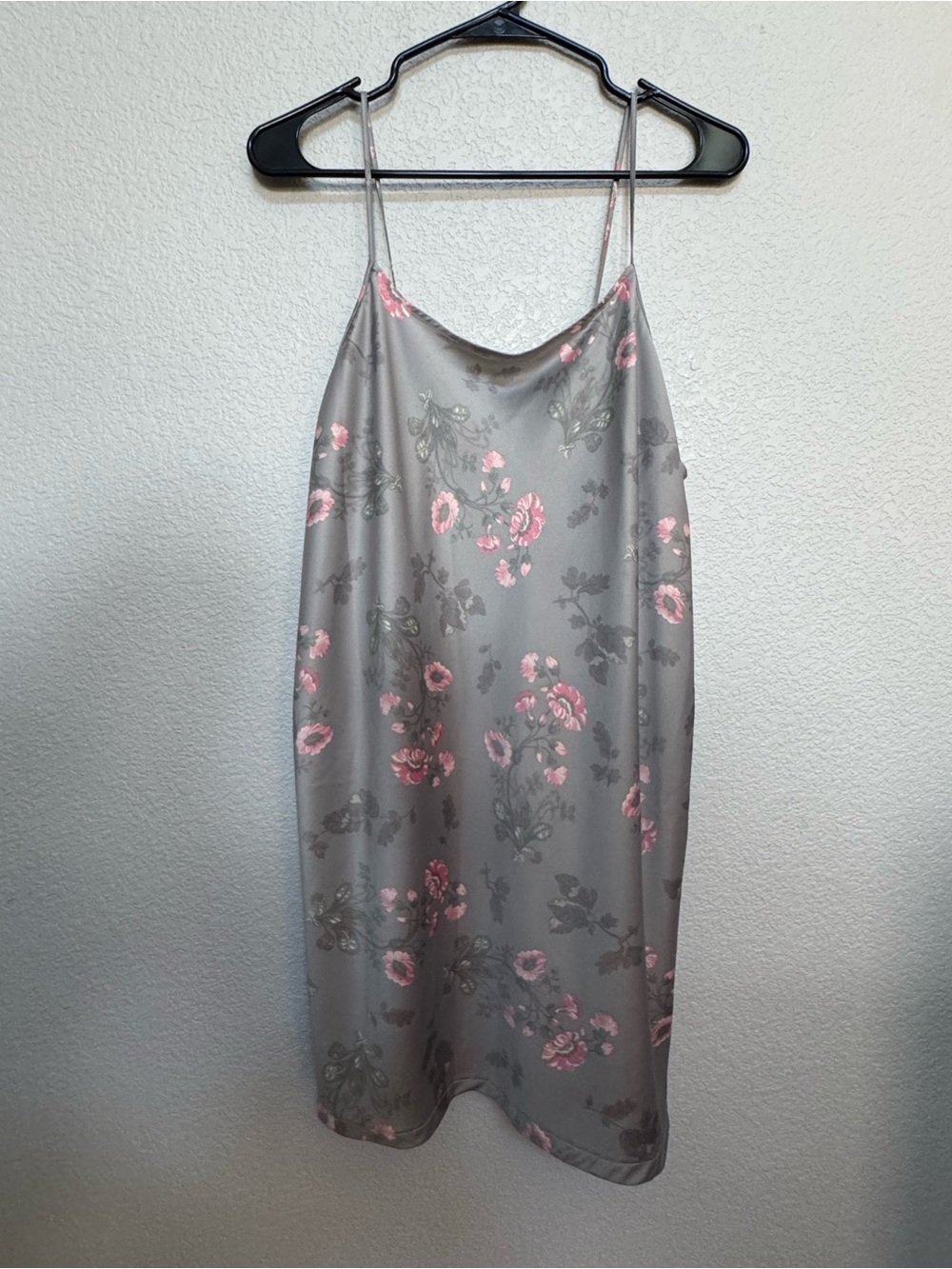 Lauren Ralph Lauren Satin Floral Mini Slip Dress Women’s M Y2K Lingerie